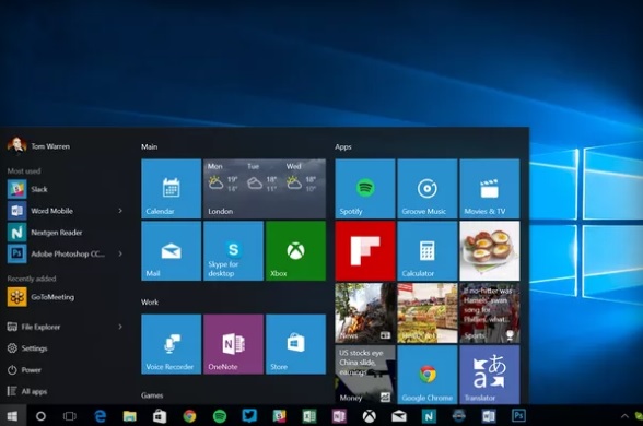 Windows Start Menu 10 After Upgrade