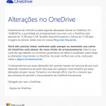 OneDrive-Alteracoes no OneDrive