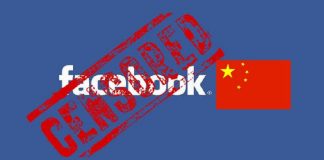Facebook criou um aplicativo por causa da censura do governo Chines