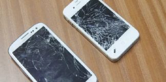 Saiba os perigos de usar um smartphone com ecrã rachado