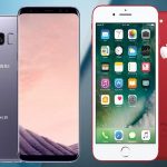 Saiba as diferenças e as similaridades dos smartphones Galaxy S8 e iPhone 7