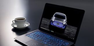 Vaio lançou um PC portátil especial em parceria com a Mercedes