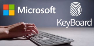 Novo teclado da Microsoft vem com leitor de impressão digital