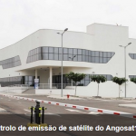Edifício de controlo de emissão de satélite do Angosat1 – Menos Fios