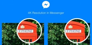 Já é possível enviar fotos 4K através do Facebook Messenger