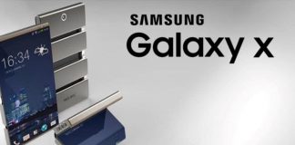 Smartphone dobrável aparece no site da Samsung