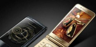 Samsung lança smartphone W2018 com configuração de ponta