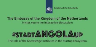 Embaixada dos Países Baixos anuncia 2º edição do StartANGOLAup StartAngolaUp