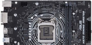 Nova placa mãe da ASUS foi projectada especificamente para criptomoedas
