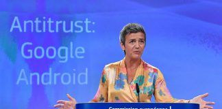 Google foi multada pela Comissão Europeia e pagará 5 bilhões de USD
