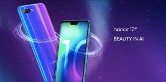 Huawei anuncia Honor 10 GT com 8 GB de RAM