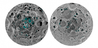 NASA confirmou que encontrou gelo na lua