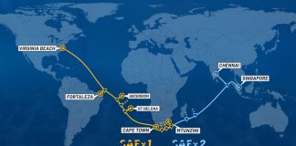 Novo cabo submarino conectará 4 continentes via África do Sul