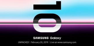 Galaxy S10 será apresentado em Fevereiro