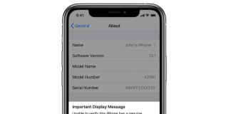 iPhone 11 irá alertar quando o visor trocado não for original