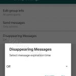 Auto delete de mensagens no WhatsApp – Menos Fios