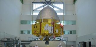 China Space Agency shows image of spacecraft to explore Mars on 2020