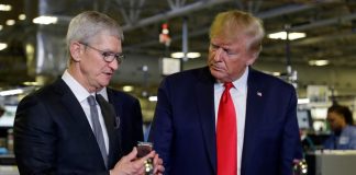 Trump acusa a Apple de se recusar a desbloquear os iPhones dos criminosos