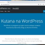 WordPress – Suaíli – Menos Fios
