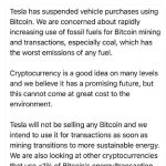 Tesla renuncia a compra com Bitcoin – Menos Fios