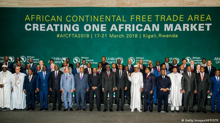 zona de livre comércio de África-menos fios