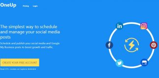 Já é possível agendar publicações em redes sociais diferentes com a plataforma OneUp