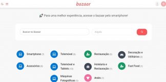 Bazaar: A sua plataforma de vendas com pegadas de Rede Social