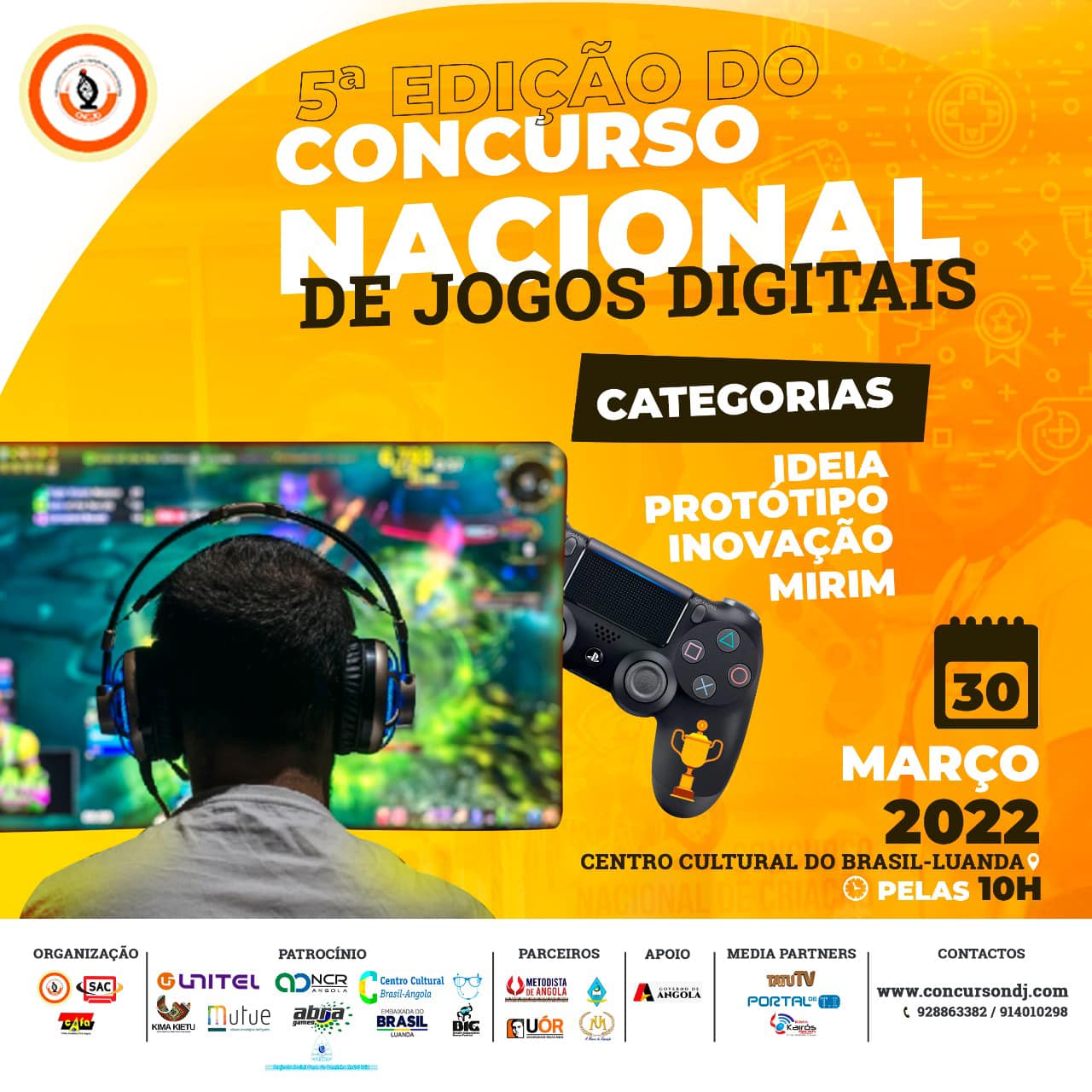 Comissão organizadora divulga lista dos estudantes vencedores do 2º  Concurso de Criação de Games, ro