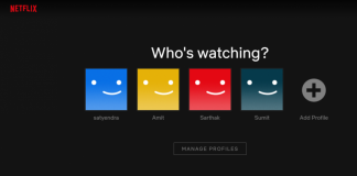 Netflix cobrará valor extra em contas partilhadas