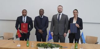 Angola e a Estónia firmam parcerias em matéria de governação digital e modernização administrativa