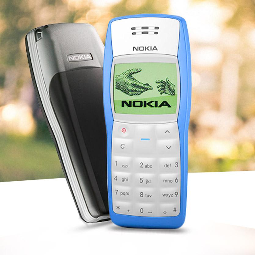 Nokia 1100 Clássico jogo da cobrinha Snake II 