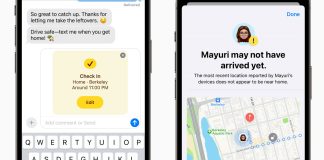 Como dizer aos amigos que você chegou em casa em segurança com o novo recurso Check-in do iPhone