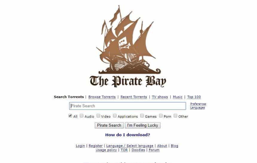 The Pirate Bay celebra 20 anos em funcionamento - Menos Fios