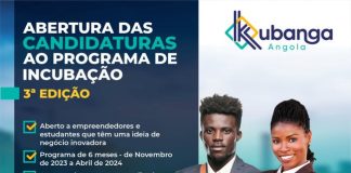 Tens uma ideia inovadora? Candidata-se ao Programa de Incubação de Startups Kubanga Angola
