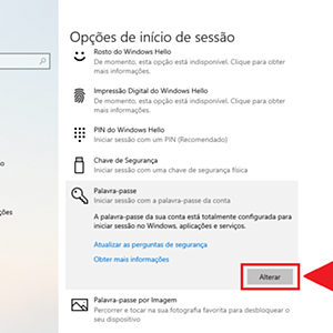 5 – Click on “Change”.