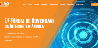 Angola 1º Fórum de Governança da Internet