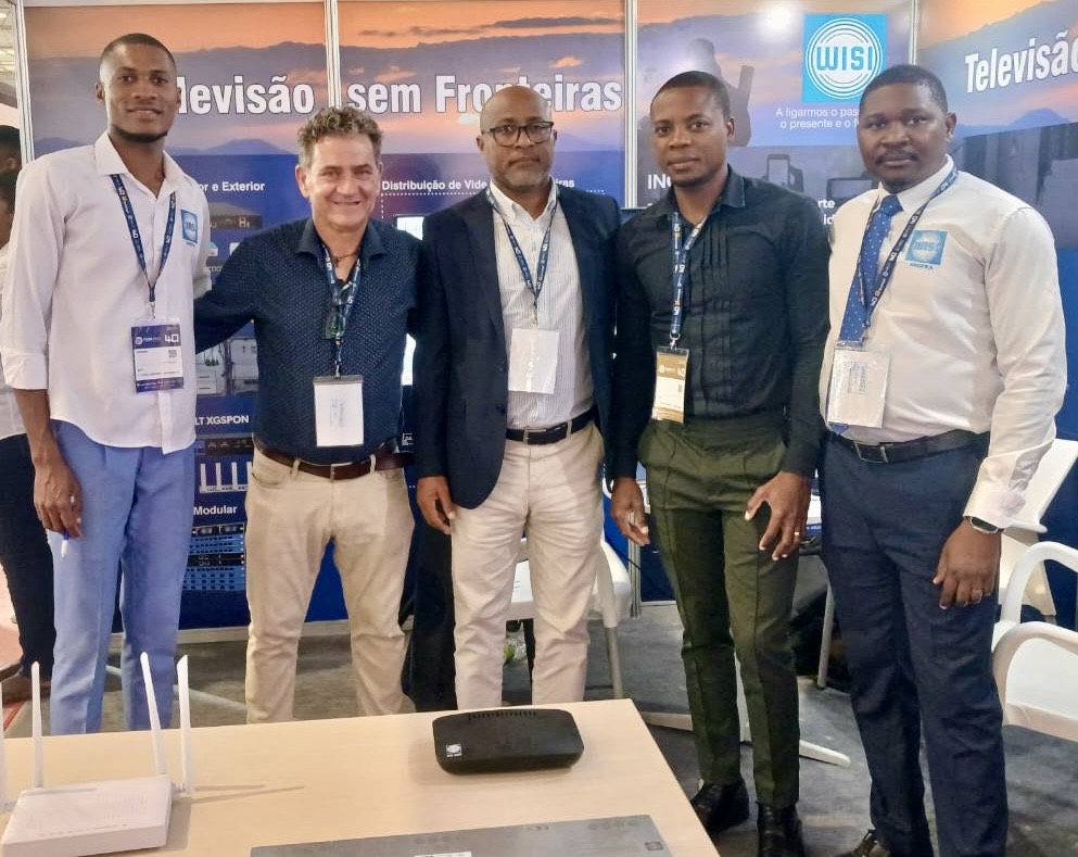 Wisi oferece serviços de televisão sem fronteiras e transporte de dados em Angola