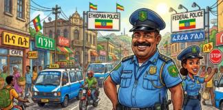 Etiópia lança primeiro serviço policial inteligente em Adis Abeba