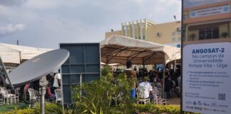 ANGOSAT-2 leva internet gratuita a mais de 6 mil estudantes no Uíge
