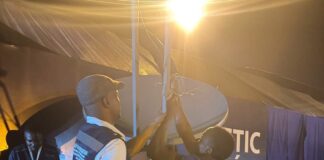 Novos especialistas levam Internet via ANGOSAT-2 ao Bié
